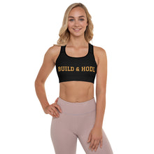 Carregar imagem no visualizador da galeria, Bitcoin Build & HODL Padded Sports Bra