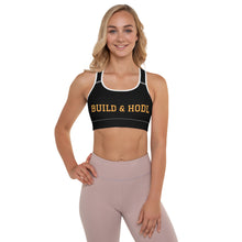 Carregar imagem no visualizador da galeria, Bitcoin Build & HODL Padded Sports Bra