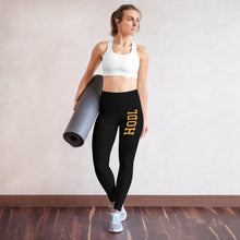 Load image into Gallery viewer, Bitcoin HODL Yoga Leggings