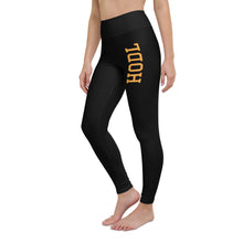 Load image into Gallery viewer, Bitcoin HODL Yoga Leggings