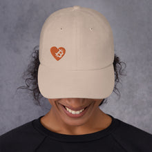 Load image into Gallery viewer, Bitcoin Heart hat| digital-mining-llc.myshopify.com