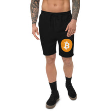 Carregar imagem no visualizador da galeria, Bitcoin Men's fleece shorts