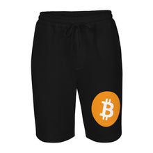 Carregar imagem no visualizador da galeria, Bitcoin Men's fleece shorts