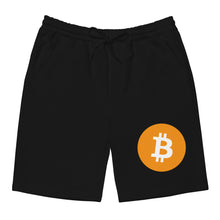 Carregar imagem no visualizador da galeria, Bitcoin Men's fleece shorts