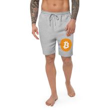Carregar imagem no visualizador da galeria, Bitcoin Men's fleece shorts