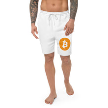 Carregar imagem no visualizador da galeria, Bitcoin Men's fleece shorts
