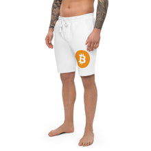 Carregar imagem no visualizador da galeria, Bitcoin Men's fleece shorts