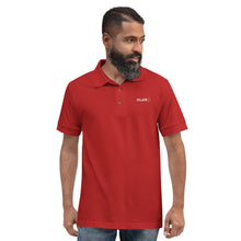 Load image into Gallery viewer, Bitcoin Plan B Embroidered Polo Shirt| digital-mining-llc.myshopify.com