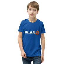 Load image into Gallery viewer, bitcoin Plan B youth T-Shirt| digital-mining-llc.myshopify.com