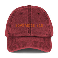 Load image into Gallery viewer, Sovereign.615 w/ citad flag on back Cotton Twill Cap| digital-mining-llc.myshopify.com