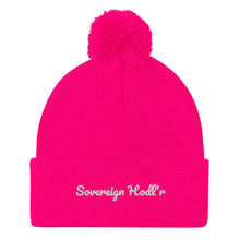 Load image into Gallery viewer, Sovereirgn Hodl'r Pom-Pom Beanie| digital-mining-llc.myshopify.com