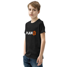 Load image into Gallery viewer, bitcoin Plan B youth T-Shirt| digital-mining-llc.myshopify.com