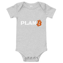 Load image into Gallery viewer, Bitcoin Plan Baby One Piece| digital-mining-llc.myshopify.com