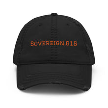 Load image into Gallery viewer, Sovereign.615 w/ citadel flag on back Distressed Hat| digital-mining-llc.myshopify.com
