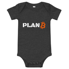 Load image into Gallery viewer, Bitcoin Plan Baby One Piece| digital-mining-llc.myshopify.com