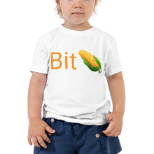 Cargar imagen en el visor de la galería, Bitcoin BitCorn Toddler Short Sleeve Tee| digital-mining-llc.myshopify.com