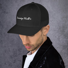 Load image into Gallery viewer, Sovereign Hodl'r Bitcoin Trucker Cap| digital-mining-llc.myshopify.com