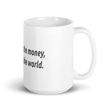 Load image into Gallery viewer, Fix the Money Bitcoin mug| digital-mining-llc.myshopify.com