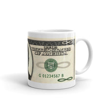 Load image into Gallery viewer, Bitcoin meme infinity Dollar Mug| digital-mining-llc.myshopify.com