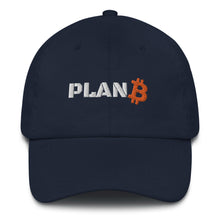 Load image into Gallery viewer, Bitcoin Plan B Unstructured Hat| digital-mining-llc.myshopify.com