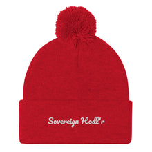 Load image into Gallery viewer, Sovereirgn Hodl'r Pom-Pom Beanie| digital-mining-llc.myshopify.com