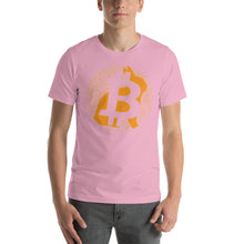 Load image into Gallery viewer, Follow the rabbit Bitcoin Short-Sleeve Unisex T-Shirt