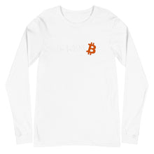 Load image into Gallery viewer, Bitcoin Plan B Long Sleeve Tee| digital-mining-llc.myshopify.com