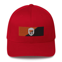 Load image into Gallery viewer, Bitcoin Citadel Flag Structured Twill Cap| digital-mining-llc.myshopify.com