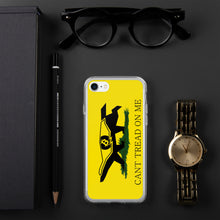 Load image into Gallery viewer, Bitcoin Badger Cant tread on me iPhone Case