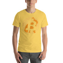 Load image into Gallery viewer, Follow the rabbit Bitcoin Short-Sleeve Unisex T-Shirt