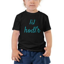 Load image into Gallery viewer, Bitcoin lil hodl'r Toddler Short Sleeve Tee| digital-mining-llc.myshopify.com