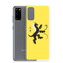 Load image into Gallery viewer, Bitcoin Badger crest @MyBloodIs0range inspired Samsung Case| digital-mining-llc.myshopify.com