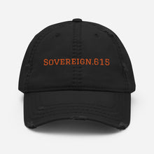 Load image into Gallery viewer, Sovereign.615 w/ citadel flag on back Distressed Hat| digital-mining-llc.myshopify.com