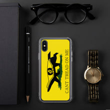 Load image into Gallery viewer, Bitcoin Badger Cant tread on me iPhone Case
