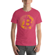 Load image into Gallery viewer, Follow the rabbit Bitcoin Short-Sleeve Unisex T-Shirt| digital-mining-llc.myshopify.com