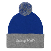 Load image into Gallery viewer, Sovereirgn Hodl'r Pom-Pom Beanie| digital-mining-llc.myshopify.com