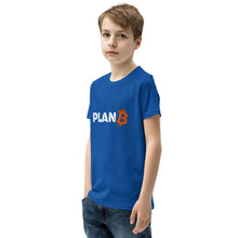 Load image into Gallery viewer, bitcoin Plan B youth T-Shirt| digital-mining-llc.myshopify.com