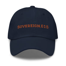 Load image into Gallery viewer, Sovereign Hodl'r/ 6.15 distressed hat| digital-mining-llc.myshopify.com