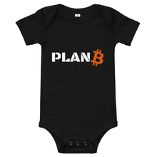 Load image into Gallery viewer, Bitcoin Plan Baby One Piece| digital-mining-llc.myshopify.com