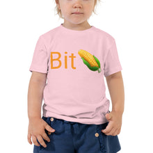 Cargar imagen en el visor de la galería, Bitcoin BitCorn Toddler Short Sleeve Tee| digital-mining-llc.myshopify.com