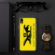 Load image into Gallery viewer, Bitcoin Badger Cant tread on me iPhone Case