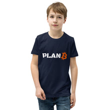 Load image into Gallery viewer, bitcoin Plan B youth T-Shirt| digital-mining-llc.myshopify.com