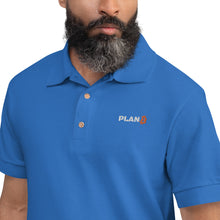 Load image into Gallery viewer, Bitcoin Plan B Embroidered Polo Shirt| digital-mining-llc.myshopify.com