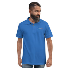Load image into Gallery viewer, Bitcoin Plan B Embroidered Polo Shirt| digital-mining-llc.myshopify.com