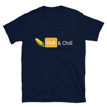 Load image into Gallery viewer, CornHub & Chill Short-Sleeve Unisex T-Shirt| digital-mining-llc.myshopify.com