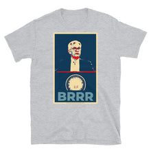 Load image into Gallery viewer, Brrrr. J Powell Bitcoin Short-Sleeve Unisex T-Shirt| digital-mining-llc.myshopify.com