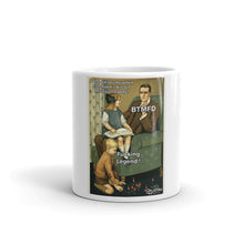 Carregar imagem no visualizador da galeria, @RD_btc Elon Meltdown meme White glossy mug| digital-mining-llc.myshopify.com