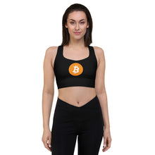 गैलरी व्यूवर में इमेज लोड करें, Bitcoin Longline sports bra

