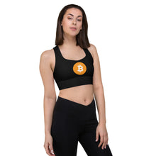 गैलरी व्यूवर में इमेज लोड करें, Bitcoin Longline sports bra
