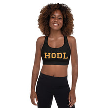 गैलरी व्यूवर में इमेज लोड करें, Bitcoin HODL Padded Sports Bra
